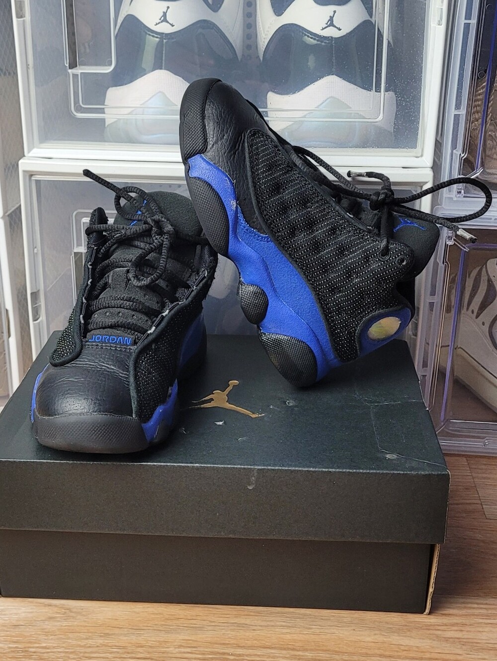 Jordan 13 TD Black Royal Size 11c Kids